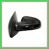 Retrovisore Sinistro Elettrico-Nero-Termico-Convesso-Cromato ChevroletDaewoo Kalos-(Anno 2002-2006)