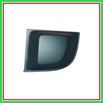 Griglia Sinistra Paraurti Nera Fiat 500-(Anno 2007-2015)