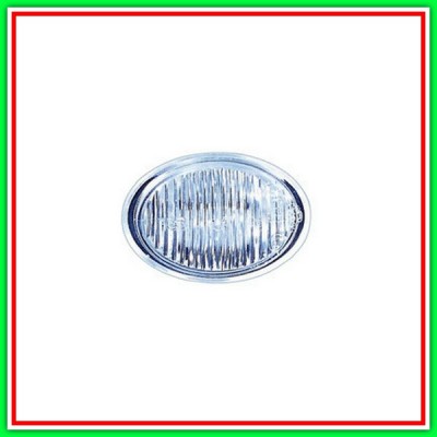 Fanale Laterale Destro-Sinistro Bianco Senza Porta Lampada Fiat 500-(Anno 2007-2015)