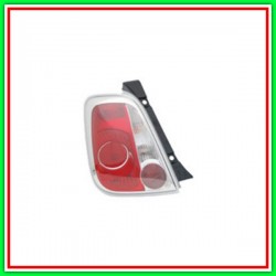 Left Tail light Without Lamp Door FIAT 500-(Year 2007-2015)