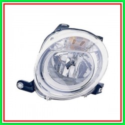 Left Projector H7 Electric With Motor FIAT 500-(Year 2007-2015)