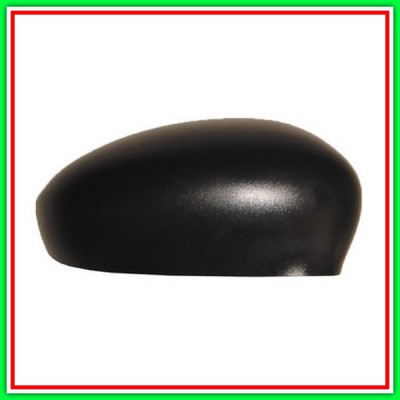 Black Right Rearview Mirror Shell FIAT 500-(Year 2007-2015)