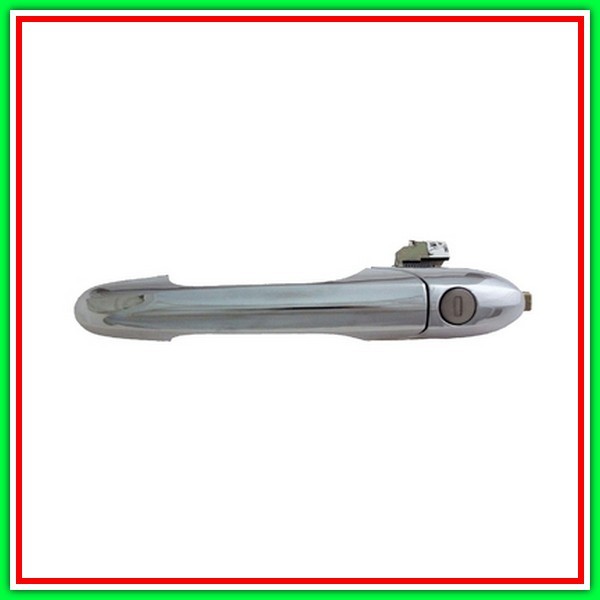 Front Front Handle Left Chrome-With Hole NOTTOLINO FIAT 500-(Year 2007-2015)