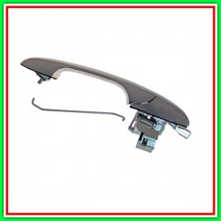 Chrome-With Hole Front Front Handle NOTTOLINO FIAT 500-(Year 2007-2015)