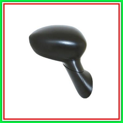 Electric-Black-Convex-Chrome 7H3P Right Rearviewer FIAT 500-(Year 2007-2015)