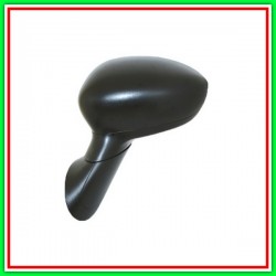Electrical-Thermal Left Rearview Mirror With Primer-Convex-Chrome-7H5P FIAT 500-(Year 2007-2015)