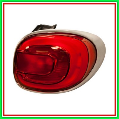 Fanale Posteriore Destro Senza Porta Lampada-Led Fiat 500 L-(Anno 2012-2017)