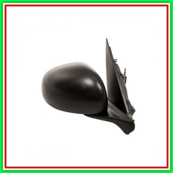 Retrovisore Destro A Cavi-Nero-Con Sonda-Convesso-Cromato-2 Pin Fiat 500 L-(Anno 2012-2017)