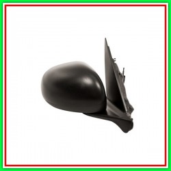 Retrovisore Destro A Cavi-Nero-Con Sonda-Convesso-Cromato-2 Pin Fiat 500 L-(Anno 2012-2017)