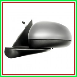 Retrovisore Sinistro Elettrico-Termico Con Primer-Asferico-Cromato 8H5P Fiat 500 L-(Anno 2012-2017)