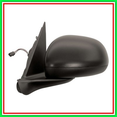 Retrovisore Sinistro Elettrico-Nero-Termico-Asferico-Cromato 8H5P Fiat 500 L-(Anno 2012-2017)