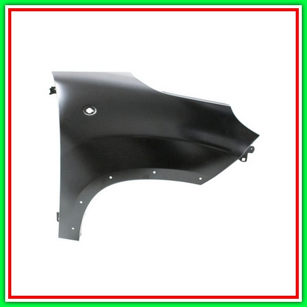 Parafango Anteriore Destro Con Fori Modanatura Fiat-500 L-Mod. 04/12-05/17