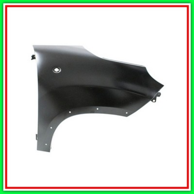 Parafango Anteriore Destro Con Fori Modanatura Fiat-500 L-Mod. 04/12-05/17