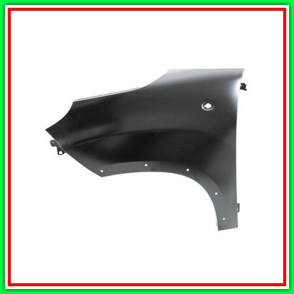 Parafango Anteriore Sinistro Con Fori Modanatura Fiat-500 L-Mod. 04/12-05/17