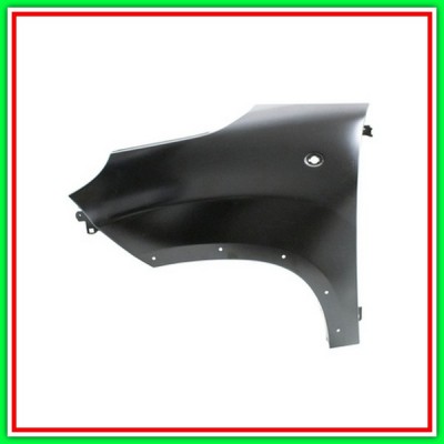 Parafango Anteriore Sinistro Con Fori Modanatura Fiat-500 L-Mod. 04/12-05/17