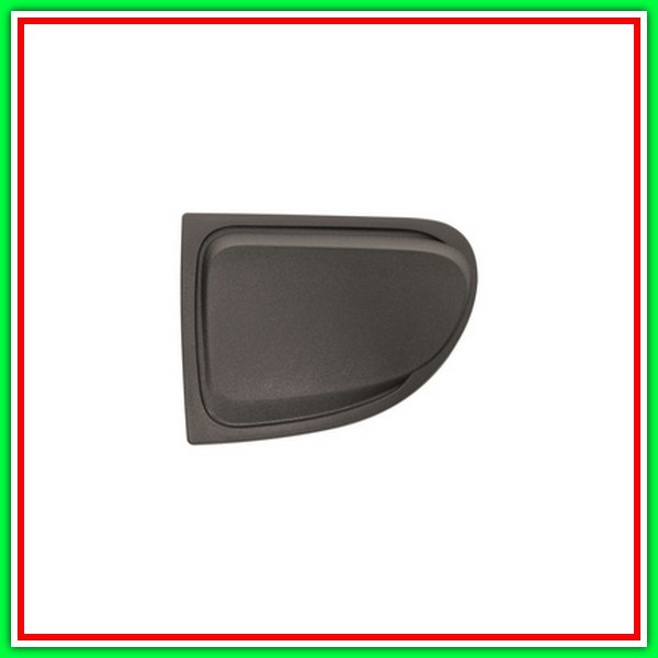 Griglia Sinistra Paraurti Goffrata Nera - Low Speed Collition Fiat 500 X City Look-(Anno 2015-2018)