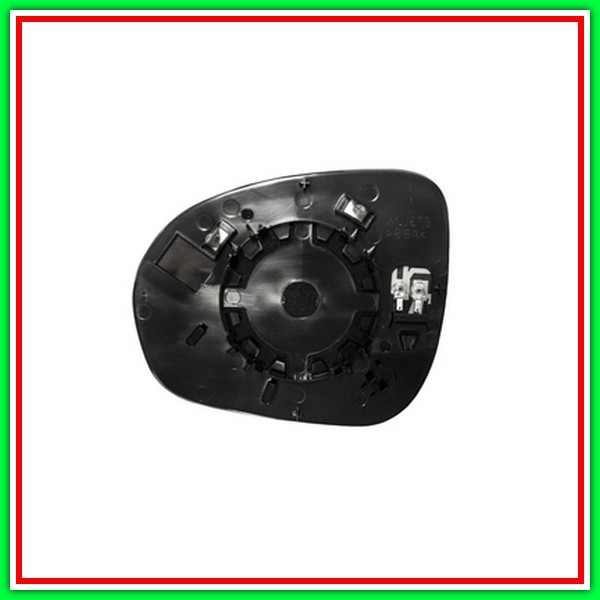 Piastra Specchio Destra Convessa-Termica Cromata Fiat 500 X City Look-(Anno 2015-2018)