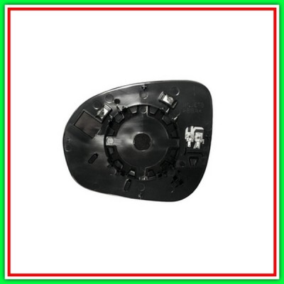 Piastra Specchio Destra Convessa-Termica Cromata Fiat 500 X City Look-(Anno 2015-2018)