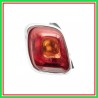 Fanale Posteriore Sinistro Senza Porta Lampada-Bordo Cromato Fiat-500 X City Look-Mod. 01/15-10/18
