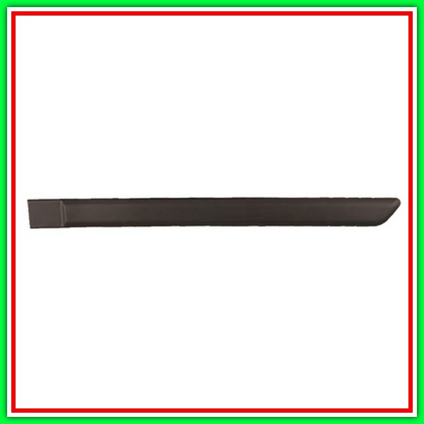 Left Rear Door Molding -Black FIAT Panda-(Year 2003-2011)