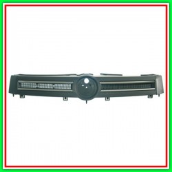 Black Radiator Grille With Chrome Molding FIAT Panda-(Year 2003-2011)