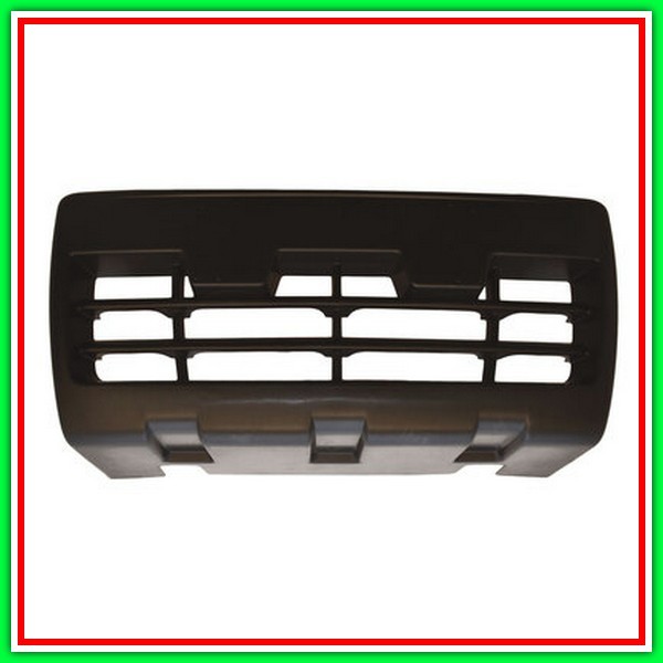 Central Grid Paraurti Front-Black FIAT Panda-(Year 2003-2011)