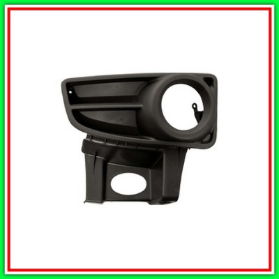 Grid Right Paraurti Black-Headquartered Fendi FIAT Panda-(Year 2003-2011)