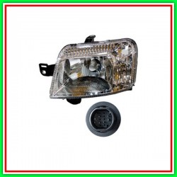 Left Projector H4 Electric With Engine Mod Up 09 FIAT Panda-(Year 2003-2011)