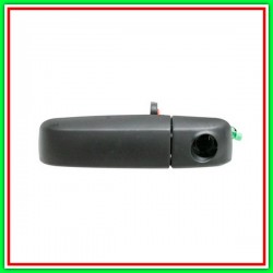 Left Front Outer Handle With Primer-Con Hole NOTTOLINO FIAT Panda-(Year 2003-2011)