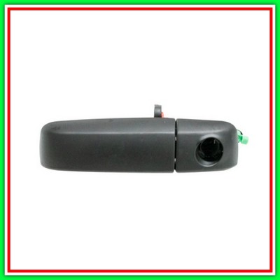Left Front Outer Handle With Primer-Con Hole NOTTOLINO FIAT Panda-(Year 2003-2011)