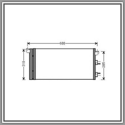 Condensatore Fiat Panda-(Anno 2003-2011)