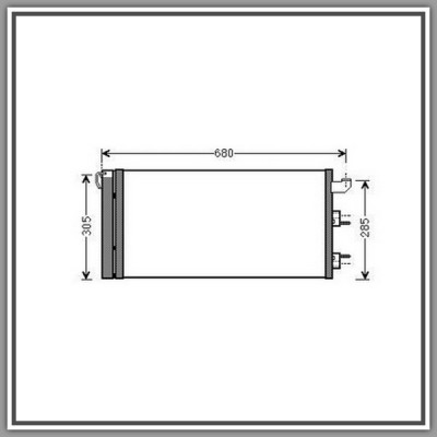 Condensatore Fiat Panda-(Anno 2003-2011)