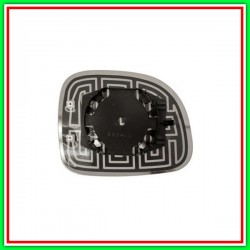 Convessa-Thermal Chrome Left Mirror Plate FIAT Panda Climbing 4X4-Natural Power-(Year 2009-2011)
