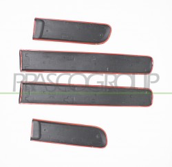 Kit Modanature Porta - 4 Pezzi Con Biadesivo Fiat Panda-(Anno 2012 In Poi)