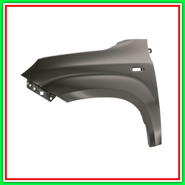 Parafango Anteriore Sinistro Con Foro Lucciola Fiat Panda-(Anno 2012 In Poi)