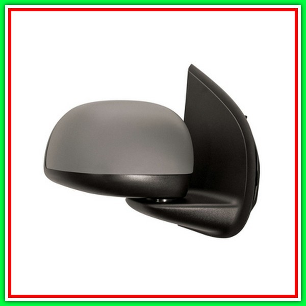 Retrovisore Destro Elettrico Con Primer-Convesso-3 Pins Fiat Panda-(Anno 2012 In Poi)