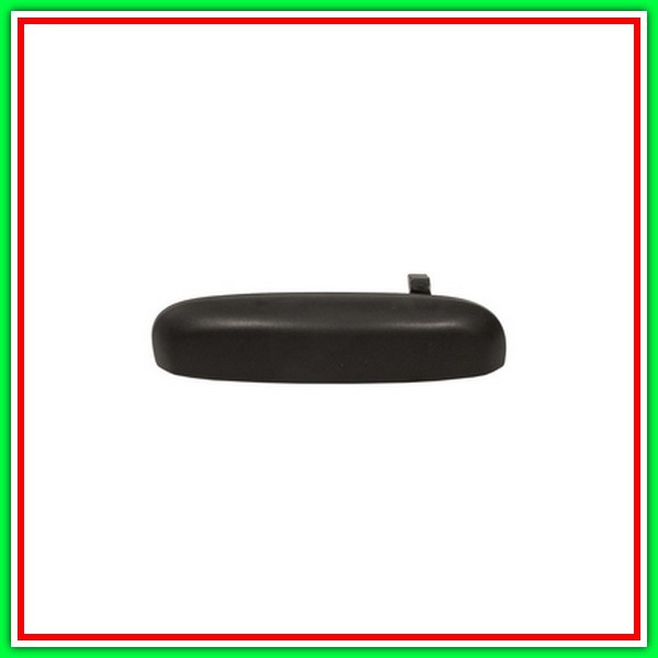 Maniglia Esterna Anteriore-Posteriore Destra-Nera-Senza Foro Nottolino Fiat Panda-(Anno 2012 In Poi)