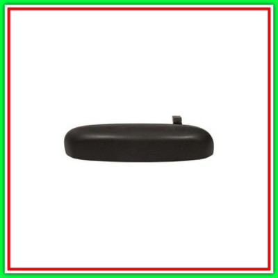 Maniglia Esterna Anteriore-Posteriore Destra-Nera-Senza Foro Nottolino Fiat Panda-(Anno 2012 In Poi)