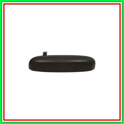 Maniglia Esterna Posteriore Sinistra-Nera-Senza Foro Nottolino Fiat Panda-(Anno 2012 In Poi)