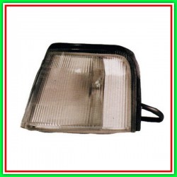 White Left Front Headlight With Lamp door FIAT One-(Year 1989-1995)