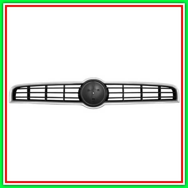 Griglia Radiatore Nera Con Cornice Argento- Mod Active - Pop - Business Fiat Bravo-(Anno 2007-2014)