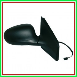 Electric-Black-Thermal Right RearView Mirror-With Probe-Convex-Chrome-8H7P FIAT Bravo-(Year 2007-2014)