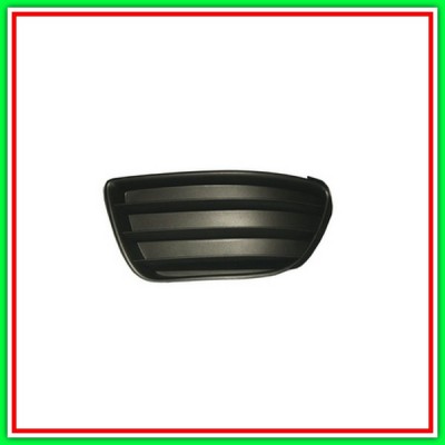 Griglia Sinistra Paraurti Nera-Senza Sede Fendi Fiat Punto-(Anno 2003-2011)