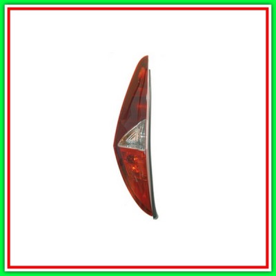 Fanale Posteriore Sinistro Senza Porta Lampada - Fondo Nero Mod 3 Porte Fiat Punto-(Anno 2003-2011)