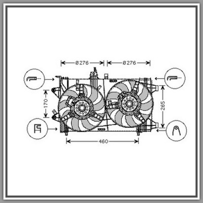 Ventola Fiat Punto-(Anno 2003-2011)