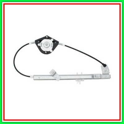 Alzacristallo Manuale Posteriore Destro Mod5 Porte Fiat Punto-(Anno 2003-2011)