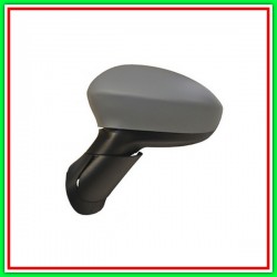 Electric Left Rearview Mirror With Primer-Chrome-Convex FIAT Great Point-(Year 2005-2009)