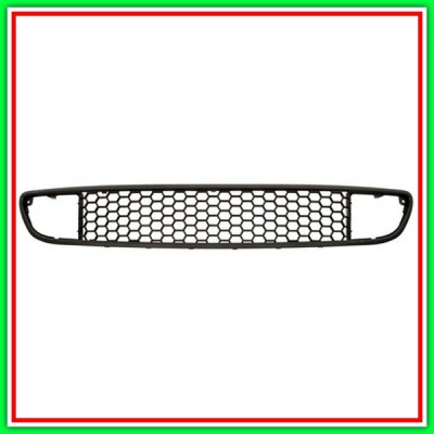 Griglia Centrale Paraurti Anteriore-Nera Fiat Punto-(Anno 2012-2017)