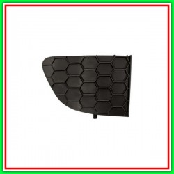 Griglia Destra Paraurti Nera-Senza Sede Fendi Fiat Punto-(Anno 2012-2017)