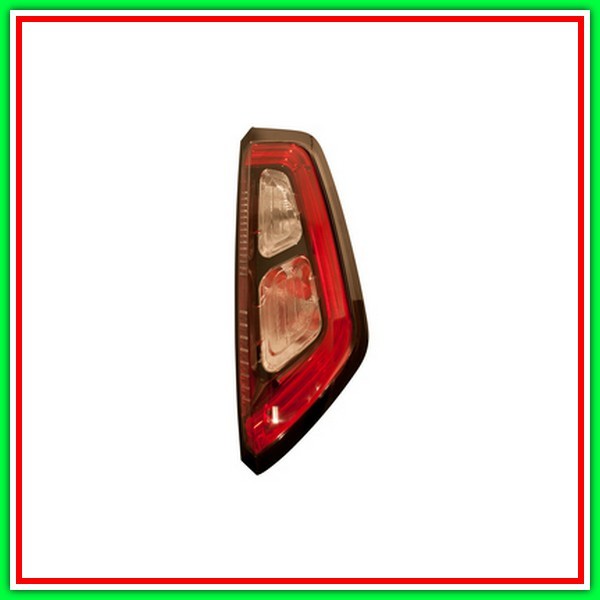Fanale Posteriore Destro Senza Porta Lampada-Bordo Nero Fiat Punto-(Anno 2012-2017)